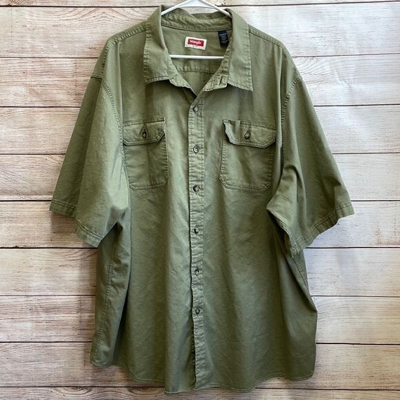 WRANGLER SHIRT IN GREEN‎ - Picture 1 of 5